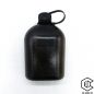 Mobile Preview: US Feldflasche, 1 l, schwarz-transparent